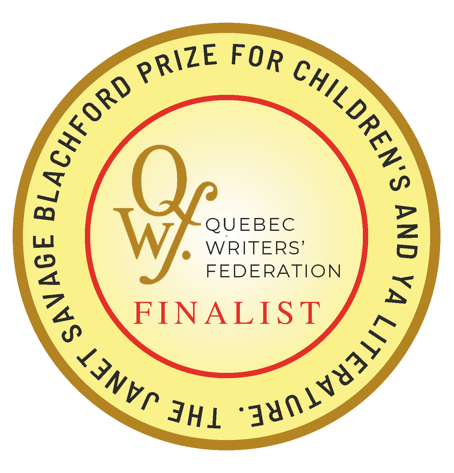 Sticker finaliste Janet Savage